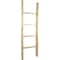Ekena Millwork 19"W x 60"H x 3 1/2"D Vintage Farmhouse 4 Rung Ladder, Barnwood Decor Collection, Natural Barnwood DECR019X060X04LDRUF - alternate 1